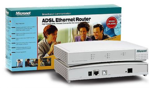 MICRONET SP3351/A, ADSL Router with Embedded Modem, Annex A, Conexant, MicroOffice Series 