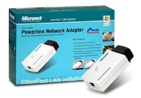 MICRONET SP952, Power Line Network Adapter, USB (Ethernet over 220V/50Hz powerline), SP952 