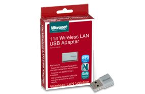 MICRONET SP907NS, 150M Wireless Super mini  LAN USB Adapter, 802.11g, USB 2.0, Built-in Antenna. 
