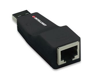INTELLINET Iš USB 2.0 į RJ45 10/100Mbps konverteris, 524766 