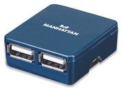 MANHATTAN USB 2.0, 4 port Micro HUB, 160605 