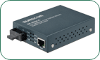 SURECOM 10/100BASE-TX to 100BASE-FX Switch Converter, RJ-45 to Fiber-Optic, SC, Multi-Mode, EP-202X-C 