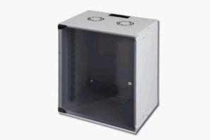DIGITUS 19" Cabinet, Steel, Grey, 12U, unmounted, 581x520x400mm, DN-19 12-U-S 