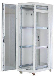 INTELLINET 19" Free Standing Server Cabinet, 26U, grey, 1284x600x1000mm, 682661 