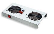 INTELLINET 19" cabinet Cooling Unit with 2 Fans, 1U, 220V, 601986 