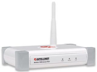 INTELLINET Wireless 150N Access Point, Bridge, Repeater, Multiple SSIDs and VLANs Color: Gray, 524704 