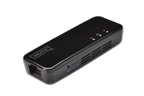 DIGITUS Wireless 150N Client Adapter, 150 Mbps, Wireless Solution for TVs and Game Consoles Included Access Point, DN-70495 