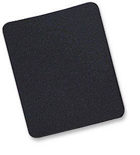 MANHATTAN Fabric mouse pad, 6mm, black, ICA-MP 10 Black 423526 