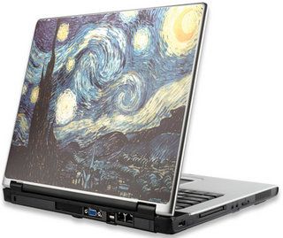 MANHATTAN Notebook Computer Skin up 17",Color: Van Gogh, The Starry Night, 423427 