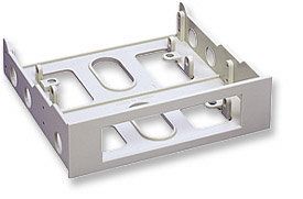 MANHATTAN FDD Mounting Frame 3.5" FDD - 5.25" Bay, Beige, ICA-FF 3-3, 422406 