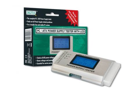 DIGITUS PSU tester, ATX, 20- or 24-pin, DA-70601 