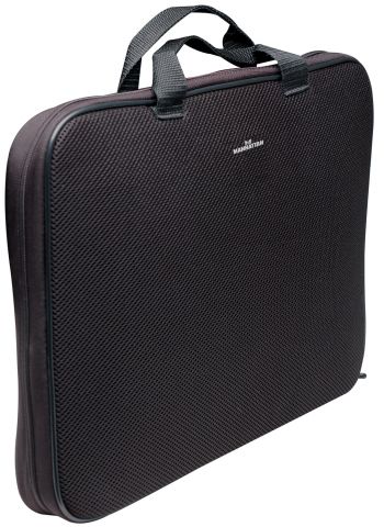 MANHATTAN Notebook Computer Sleeve, Fits Most Screens Up To 17", black, 438513 