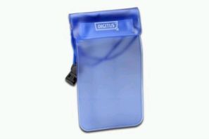 DIGITUS Protectable Suit for smartphones,Waterproofed bag for smartphones, color blue material PVC, DA-21001 