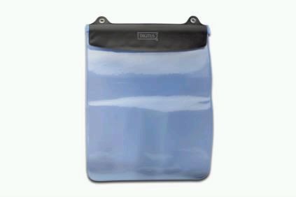 DIGITUS Protectable Suit for Tablets, waterproof bag with 3 zip, velcro fastener Material PVC, blue, DA-22001 