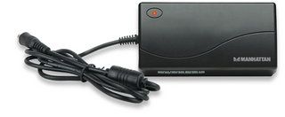 MANHATTAN Universal notebook power Adapter, Adjustable Voltage (12-24V), Seven Output Levels, 70 W, 100854, 766623100854 
