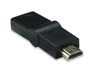 MANHATTAN HDMI Adapter 180-Degree Adjustable, HDMI 1.3 Male to Female, 322355 