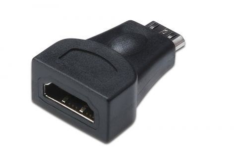 ASSMANN HDMI adapter, type C - A, M/F, comp. to former HDMI 1.3/1.4, AK-330508-000-S 