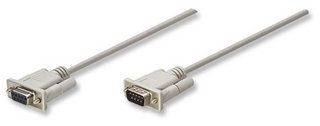 MANHATTAN, Extension cable (COM) DB9M-DB9F, 1.8m, 304214, ICOC 23-SC, 308267, 304238 