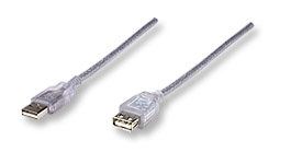 MANHATTAN USB 2.0 extension cable A-A, M/F, 1.8m, 336314 