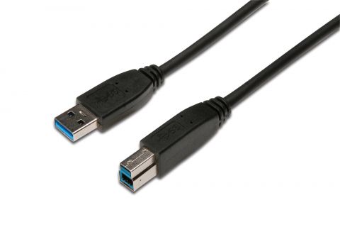 ASSMANN USB 3.0 connection cable, USB A - Micro USB B, 0.5 m, AK-112345 