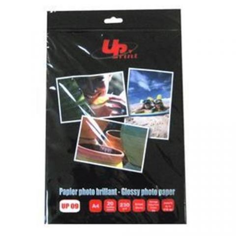LM UP09- Brilliant photo paper, A4, 230g, 20 pages, UP, LPA4230U20 