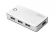 DIGITUS USB 2.0 Hub 7-port white, 7x USB A/F, 1x USB mini,incl. USB cable A/mini 1m ext. power supply 5V DC 3.5, DA-70223 
