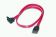 ASSMANN SATA connection cable, SATA 7pin, L-type, 90°/F - SATA 7pin, L-type/F, 0.75m, straight, SATA II/III, red AK-400104-008-R 