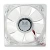 MANHATTAN, case and PSU cooler, ball bearing, 80x80x25mm, Red LED illumination, 12V, 701679 