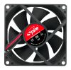 SPIRE, case and PSU cooler, 80x80x25mm, 12V, 3pin, SP08025S1L3-CB 