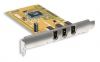 MERCURY FireWire Card PCI, 3 port, with Video Software "ULEAD VideoStudio 7se BASIC", 168588 
