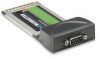 MANHATTAN Serial PCMCIA Card, 1 External DB9 Port, 176576 