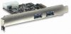MANHATTAN USB 3.0 PCI Express card, Two external SuperSpeed USB ports, x1 lane, 150491 