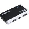 DEFENDER USB HUB mini 4 ports, USB 2.0, QUADRO-INFIX 