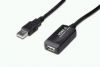DIGITUS USB 2.0 Repeater Cable, USB A male / A female Length 15.0m, DA-73101 