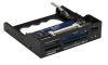 MANHATTAN USB 2.0, internal 3.5'', 51 in 1 card reader, Black color, 700344 