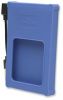 MANHATTAN External Enclosure USB 2.0, SATA, 2.5",Blue Silicon Housing, 766623130110 