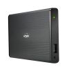 SPIRE External HDD enclosure for 2.5" SATA III HDD, SATA interface,Aluminium black, SP155SU-BK-EU 