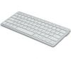 Ednet Keyboard,bluetooth, Full size, white, 86275 