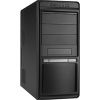 Linkworld case 321-60U Midi ATX, black/silver,glosy 2 x USB, audio. PSU 3 x IDE, 2 x SATA. 500W, 120mm Silent 