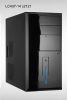 Linkworld case 437-14U/A Micro ATX, black, 2 x USB, audio. PSU 2 x IDE, 3 x SATA. 420W, 120mm 
