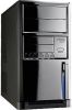 Linkworld case 437-21U/A Micro ATX, piano glossy black and with blue light, 2 x USB, audio. PSU 2 x IDE, 3 x SATA. 400W, 80mm 