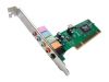 ENCORE Sound card, 5.1 chanels, supports EAX technology, PCI, ENM232-6VIA 