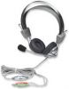 MANHATTAN Stereo earphones with microphone, metal case, sound adjuster, 175517 