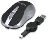 MANHATTAN MLBX Wireless Laser Mobile Mini Mouse Bluetooth, Adjustable Three-Level Resolution, Three Buttons with Scroll Wheel, 177078 