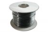 ASSMANN Telephonet Cable, 4 Wires, black,  Length 100 m, AWG 26, AT-K 1801, AK-460700-100S 