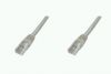 ASSMANN  UTP LAN cable, Ecoline  patch, 0.5m, grey, 2xRJ45,  AK-1512-005 