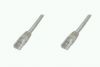 DIGITUS UTP LAN cable,  patch, 1.0m, grey, 2xRJ45, DK-1512-010 
