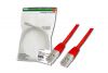 DIGITUS  UTP LAN cable, patch, 3.0m, Red, 2xRJ45, DK-1511-030/R 