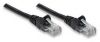 INTELLINET UTP LAN cable, patch, 5.0m, black, 2xRJ45,  320771 