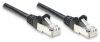 INTELLINET FTP LAN cable, patch, 20.0m, black, SOHO 2xRJ45, 451888 
